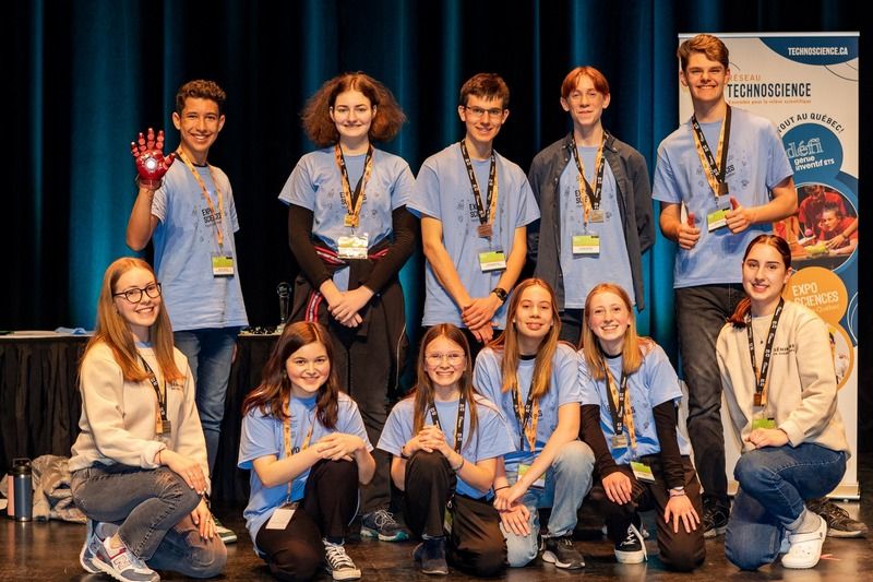 Des élèves de l’Estrie à la finale de l’Expo-sciences Hydro-Québec